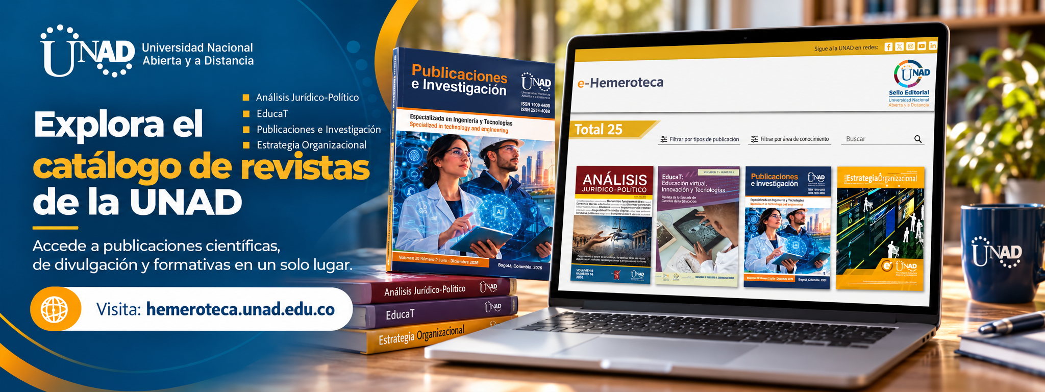 Catálogo de revistas Sello Editorial UNAD